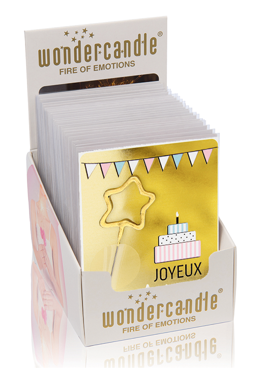 Weiteres Produktbild 1: Goldfunkeln Mini Wondercard assortment francais