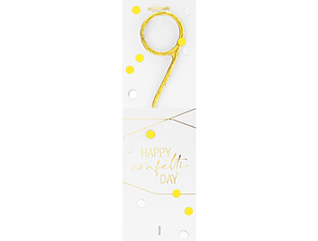Produktbilder 1: 9 gold Confetti Wondercandle® classic