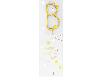 Produktbilder 1: B gold Confetti Wondercandle® classic