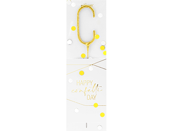 Produktbilder 1: C gold Confetti Wondercandle® classic