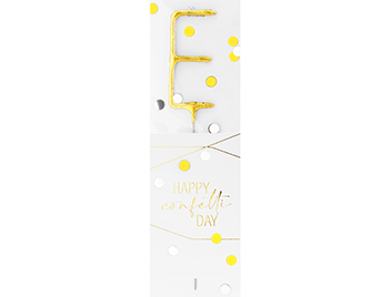 Produktbild: E gold Confetti Wondercandle® classic