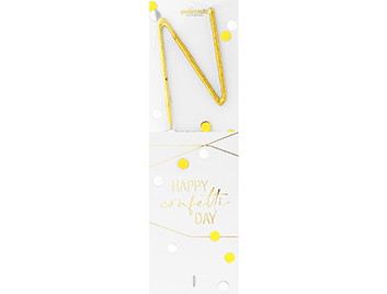 Produktbild: N gold Confetti Wondercandle® classic