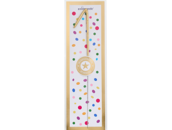 Produktbild: 1 Tricolor gold silber rosé Wondercandle® classic