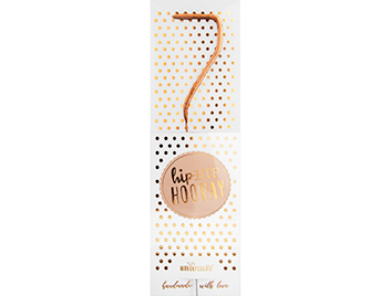 Produktbild: 7 rosé Hiphip Hooray 290 Wondercandle® classic