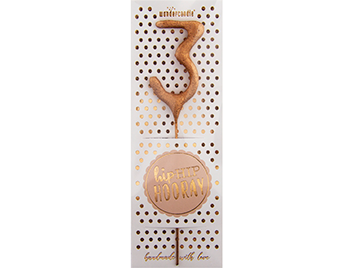 Produktbilder 1: 3 mini rosé Hiphip Hooray 290 Wondercandle® Mini