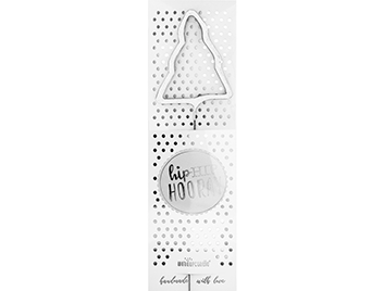 Produktbild: Baum silber Hiphip Hooray 334 Wondercandle® classic