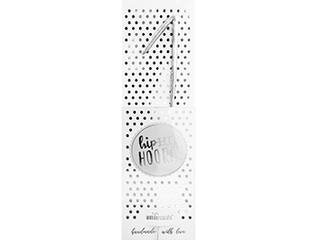 Produktbild: 1 silber Hiphip Hooray 334 Wondercandle® classic