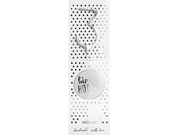 Produktbilder 1: 3 silber Hiphip Hooray 334 Wondercandle® classic