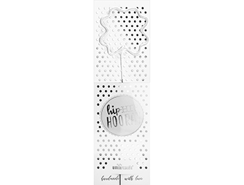 Produktbild: Kleeblatt silber Hiphip Hooray 334 Wondercandle® classic