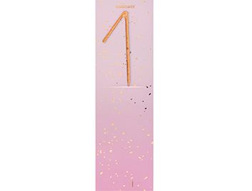 Produktbild: 1 rosegold Fairydust Wondercandle® classic