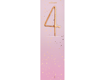 Produktbild: 4 rosegold Fairydust Wondercandle® classic