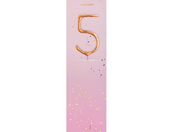 Produktbild: 5 rosegold Fairydust Wondercandle® classic