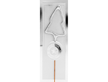 Produktbild: Baum silber mini Platinum 335 Wondercandle® mini