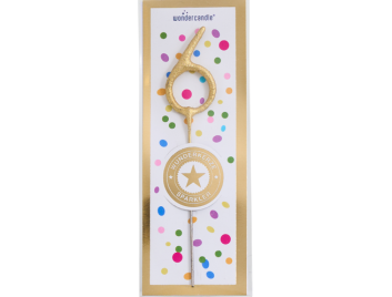 Produktbilder: 6 mini Tricolor gold silber rosé Wondercandle® mini
