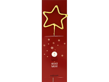 Produktbilder: Stern Stille Nacht 474 Santa Claus Edition Wondercandle® classic