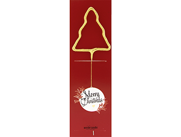 Produktbilder 1: Baum gold Merry Christmas 472 Santa Claus Edition Wondercandle® classic