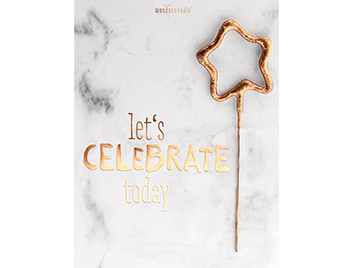 Produktbilder 1: Celebrate marble 440 Mini Wondercard