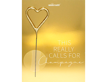 Produktbild: This really calls for Champagne 460 Golden Time Mini Wondercard