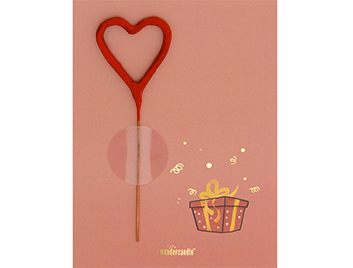 Produktbild: Geschenk Celebration rot Mini Wondercard