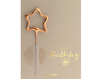 Produktbild: Happy Birthday sand Birthday Greetings Mini Wondercard
