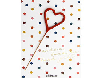 Produktbilder: schön dass es dich gibt Polka Dots Mini Wondercard
