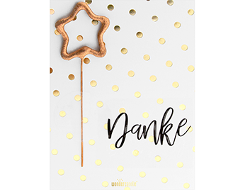 Produktbilder: Danke Polka Dots Mini Wondercard