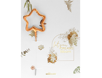 Produktbild: Let your dreams bloom Flower Mini Wondercard