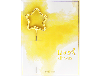 Produktbilder 1: Wünsch dir was Aquarell Mini Wondercard