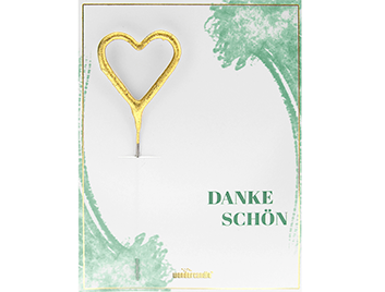 Produktbilder: Dankeschön Aquarell Mini Wondercard