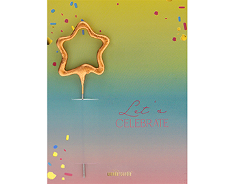 Produktbilder 1: Let's Celebrate Full of Color Mini Wondercard