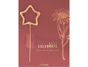 Produktbilder 1: Let's Celebrate beere Flora Mini Wondercard