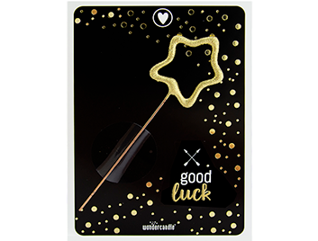 Produktbild: good luck black Goldfunkeln Mini Wondercard