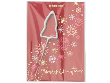 Produktbilder: Ornaments Merry Christmas rot Mini Wondercard