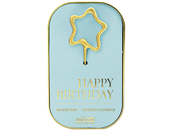 Produktbild: Happy Birthday blau Deluxe Wondercake
