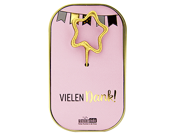 Produktbild: Vielen Dank rosa 283 Goldfunkeln 283 Wondercake