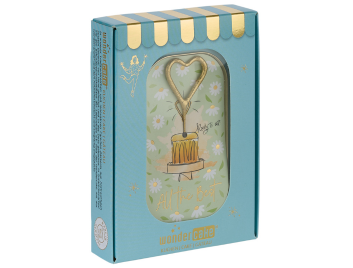 Produktbild: All the best grün Wondercake deluxe blau Herz gold