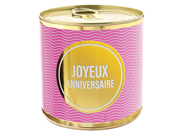 Produktbild: Cancake Joyeux Anniversaire pink Forêt noire aux cerises
