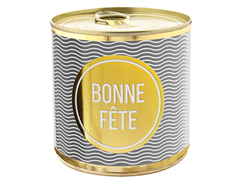 Produktbild: Cancake Bonne Fête gris Brownie au chocolat