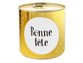 Produktbild: Cancake Bonne fête noir/or Forêt noire aux cerises
