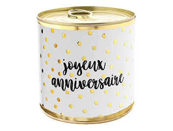 Produktbild: Cancake joyeux anniversaire points d'orGâteau au citron