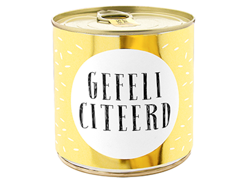 Produktbild: Cancake Gefeli Citeerd zwart-wit