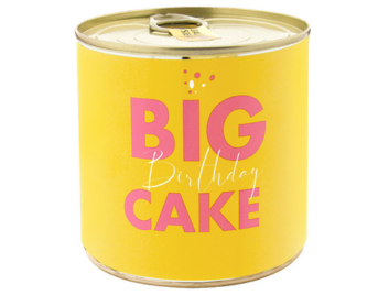 Produktbild: Cancake A BIG Birthday Cake yellow Zitrone