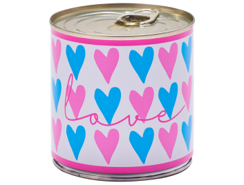 Produktbild: Cancake LOVE Neon, Pink/Blau Marmor Kuchen