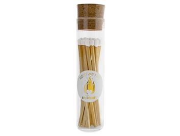Produktbilder 1: Matches weiß  "light my fire" 10 cm ca.