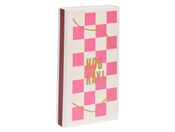 Produktbilder: Matches Hooray! karo pink, Streichhölzer