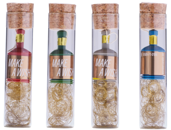 Produktbilder 1: Confetti Popper Single Make a wish im Glas