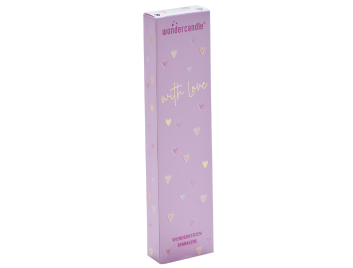 Produktbilder: Wunderkerzen 40er Sets 18 cm grau in Faltschachtel With Love