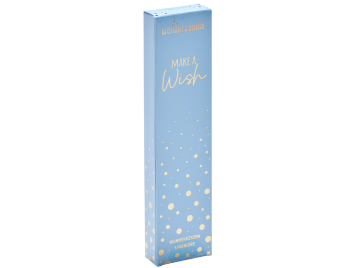 Produktbilder 1: Wunderkerzen 40er Sets 18 cm grau in Faltschachtel Make a Wish hellblau