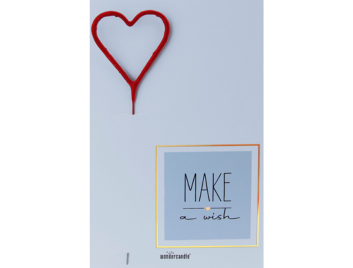 Produktbild: Make a Wish blau Classic Wondercard