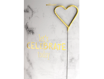 Produktbilder: Let's celebrate Marmor Marble Classic Wondercard
